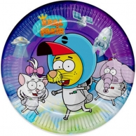 Хартиена парти чинийка Крал Шакир / Kral Sakir 23 см, 8 бр. пакет