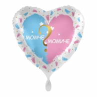 Луксозен фолиев сатен балон сърце 