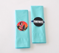 Парти салфетки Фортнайт Лама 33х33 см, 6 бр. пакет