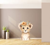 Фигурка за декорация Лъв, свободно стояща, 40 см pvc