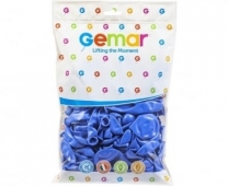 Балон цвят Лавандулово син, Periwikle, диаметър 30 см, 100 бр. в пакет, Gemar G110 #075 /Uk/