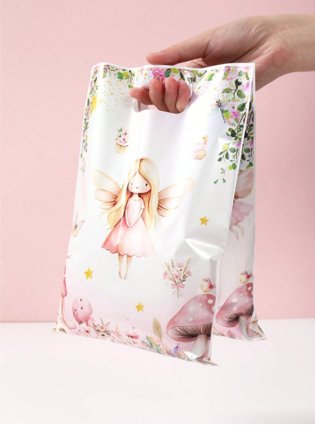 Подаръчни торбички, пликове за сладки Горски феи,16х25см, 25 бр. в опаковка /Ch/