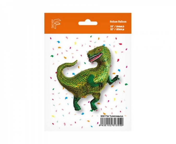 Фолиев балон Динозавър, Тиранозавър, 84 см /Gd/
