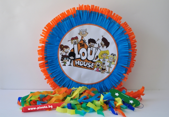 Пинята Къщата на Шумникови, две лица 40х40 см