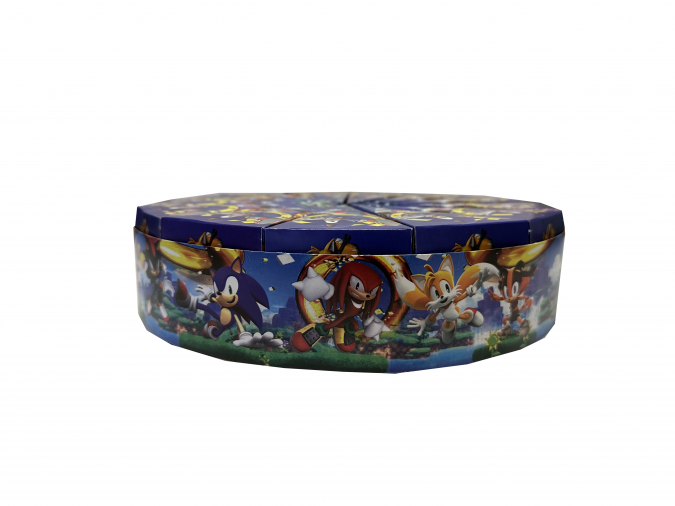 Комплект 13 парчета /заготовки за хартиена торта Соник, с вкл. ринг за декорация /Mr/