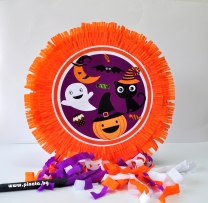 Пинята Хелоуин / Halloween, две лица 40х40 см