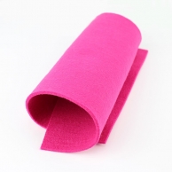 Мек филц за декорация, лист А4 20х30см, цвят розов/циклама /Sa/