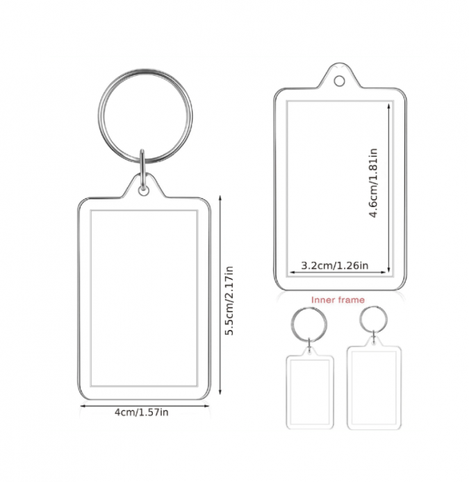 Ключодържател тип рамка за снимка /Sa/