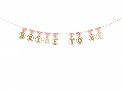 Банер Bride to be - Годежни Пръстени, Моминско Парти, размери 2,5м /Pd/