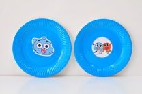 Персонализирана хартиена парти чинийка Гъмбол, 6бр. пакет