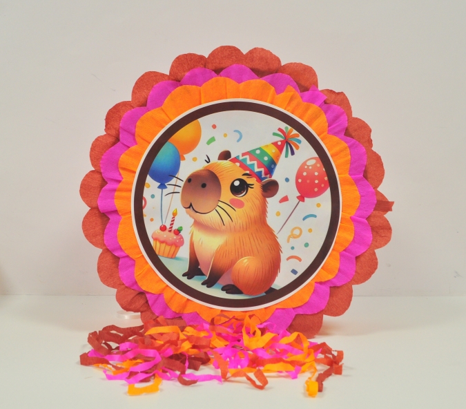 Пинята Капибара,  40х40 см