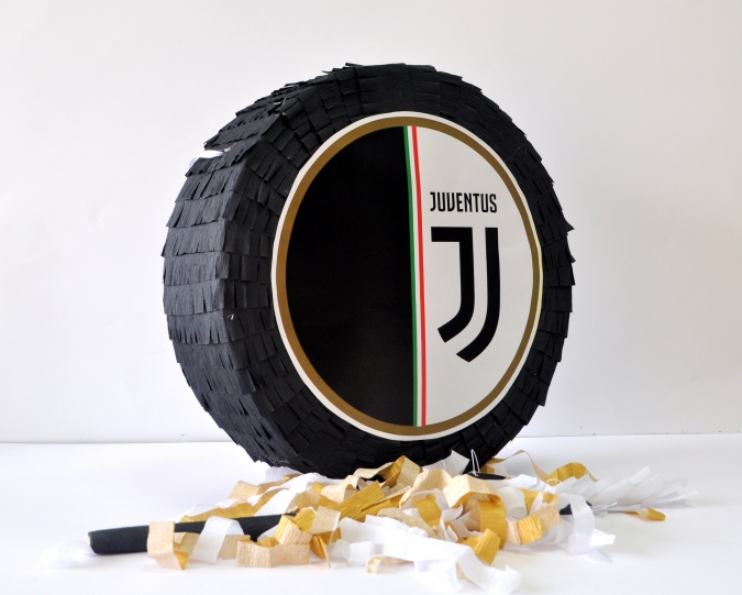 Пинята Ювентус, две лица 40х40 см