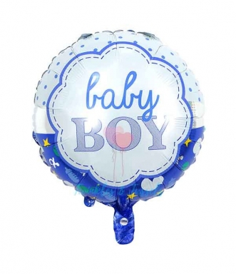 Фолиев балон Бебе момче Baby Boy, 45см /Gx/