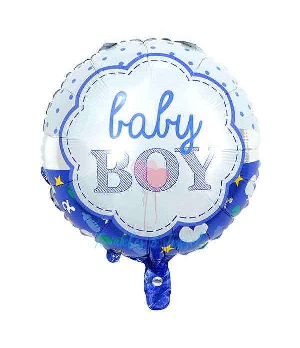 Фолиев балон Бебе момче Baby Boy, 45см /Gx/