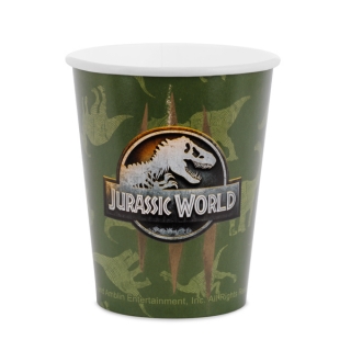 Хартиена чашка Джурасик Свят/Jurassic World, 250мл, 6бр. /Pd/