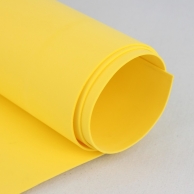 Фоам, гумена хартия Eva, лист А4 20х30см, цвят жълт /Sa/