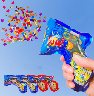 Надуваем пистолет изстрелващ конфети /Ch/