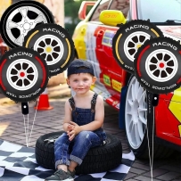 Фолиев балон Racing Team / Спортни коли, гума, 40 см /Gx/