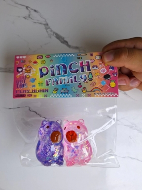 Скуиши /антистрес/ желе Капибара, 2бр. в пакет /Li/