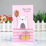 3D картичка On your Birthday, Торта 22,5x12см, с включен плик /Pe/