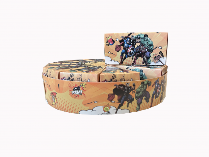 Комплект 13 парчета /заготовки за хартиена торта Отмъстителите, с вкл. ринг за декорация /Mr/