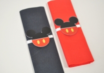 Парти салфетки Мики Маус, 33х33 см, 6 бр. пакет