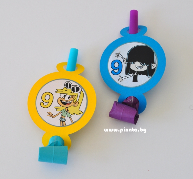 Персонализирана парти свирка Къщата на Шумникови, 5 бр. пакет