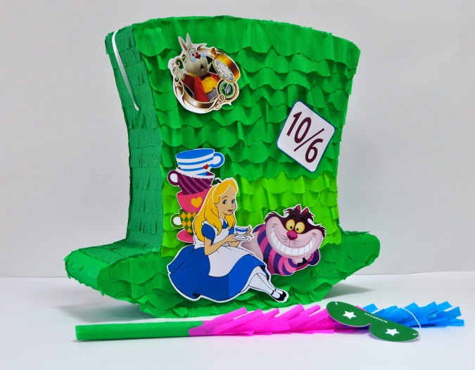 Пинята фигура шапка Алиса, 50х48 см