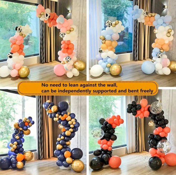 Гъвкава стойка за създаване на арка от балони, 2,5м /Mb/