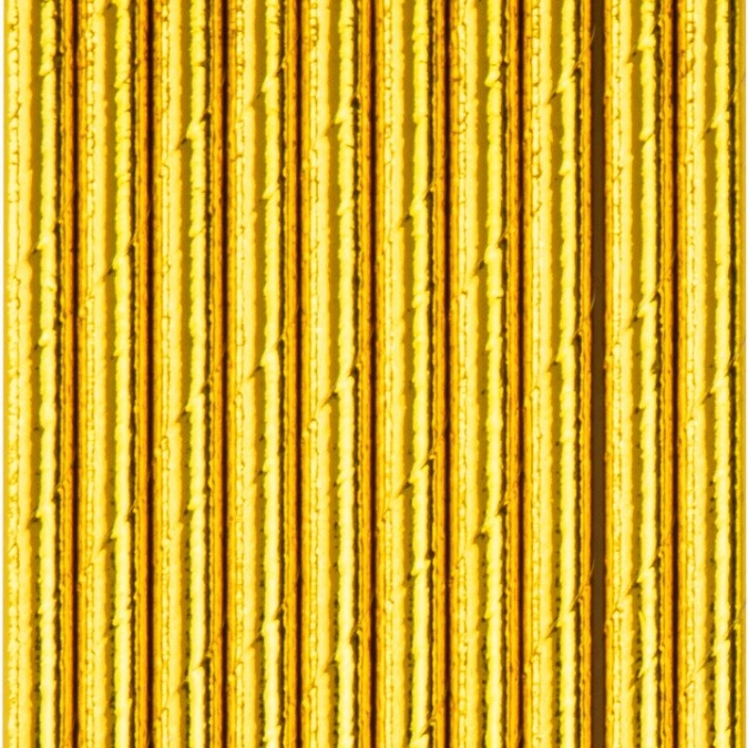 Сламки златни металик, 10 бр. в опаковка /Pp/