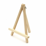 Мини декоративен дървен статив,12х7см /Sa/