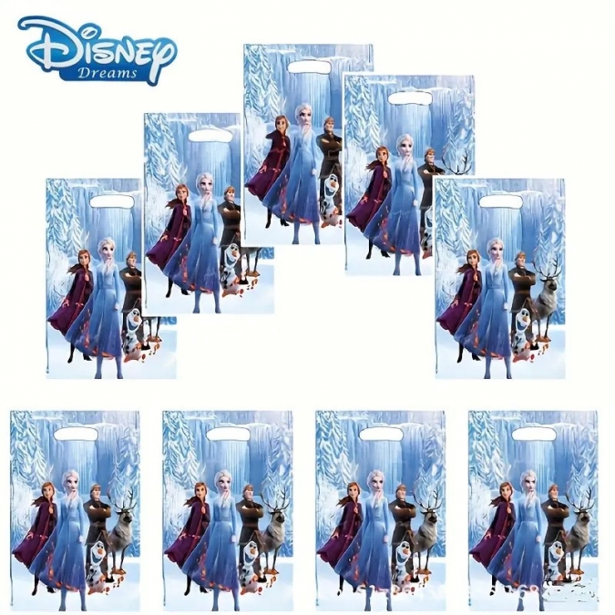 Подаръчни торбички за сладки, Елза и Ана, 16х25см, 20 бр. в опаковка /Ch/