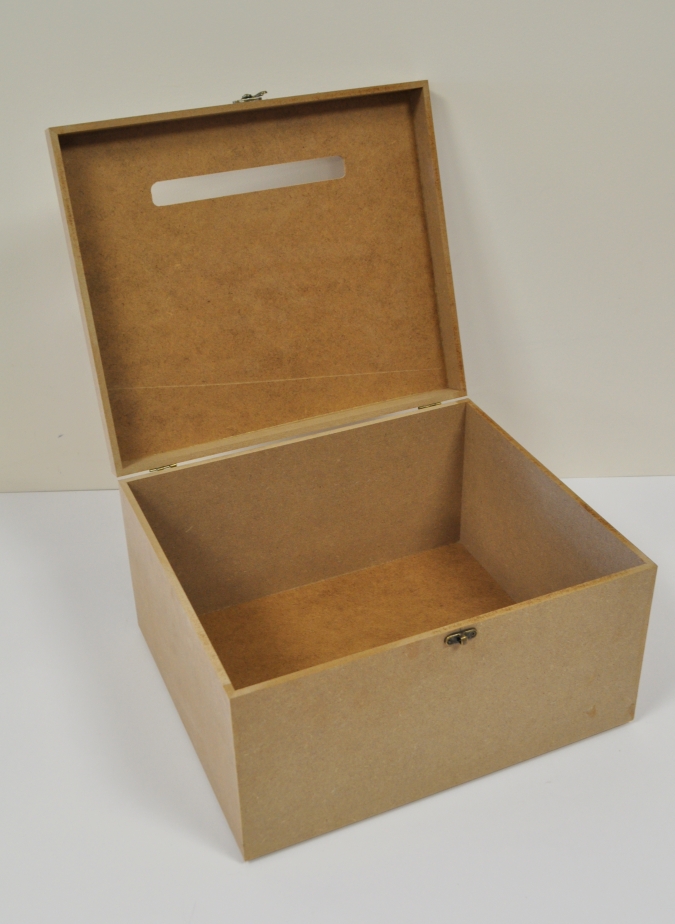 Кутия МДФ с прорез, 35х30х20см /Sa/