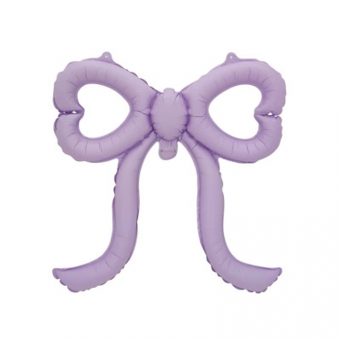 Фолиев балон Панделка, цвят лилав, 50х53 см /Pe/