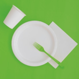 Покривка за еднократна употреба, зелена 137х274 см /Pp/