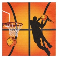 Парти салфетки Баскетбол, 12 бр. 33см /Mb/