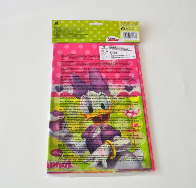 Парти покривка Мини маус 120х180 см,