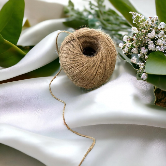 Канап за декорация и опаковане на подаръци в цвят кафяв, 3х10м /Tr/