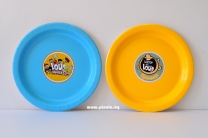 Персонализирана хартиена парти чинийка Къщата на Шумникови, 6бр. пакет