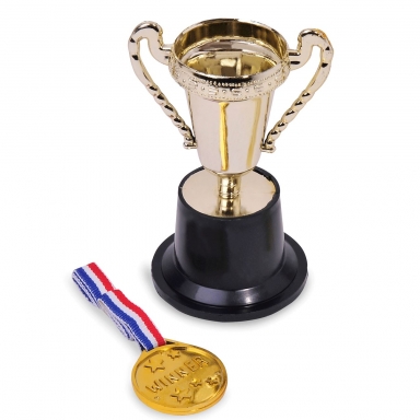 Купа и медал Winner /Mb/