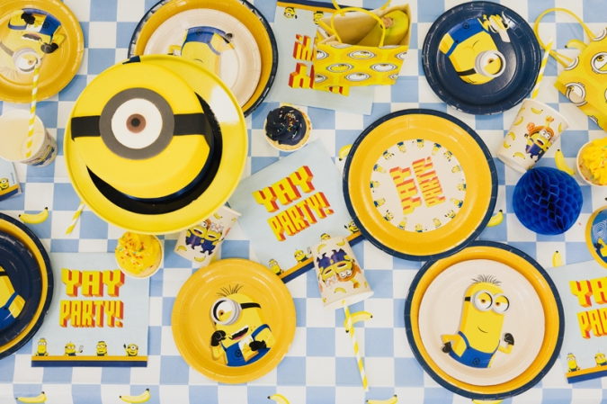 Парти салфетки Миньони/Minions, 33х33см 20бр. /Pd/