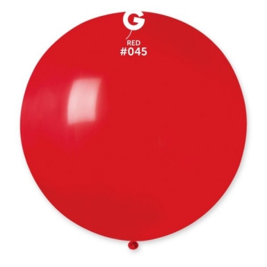 Балон  сфера  диаметър 80 см, червен Gemar G220 #045 /Gd/