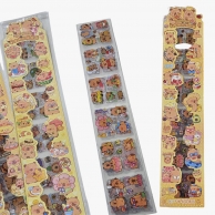 Стикери Капибара, 2 листа, 72броя /Pe/