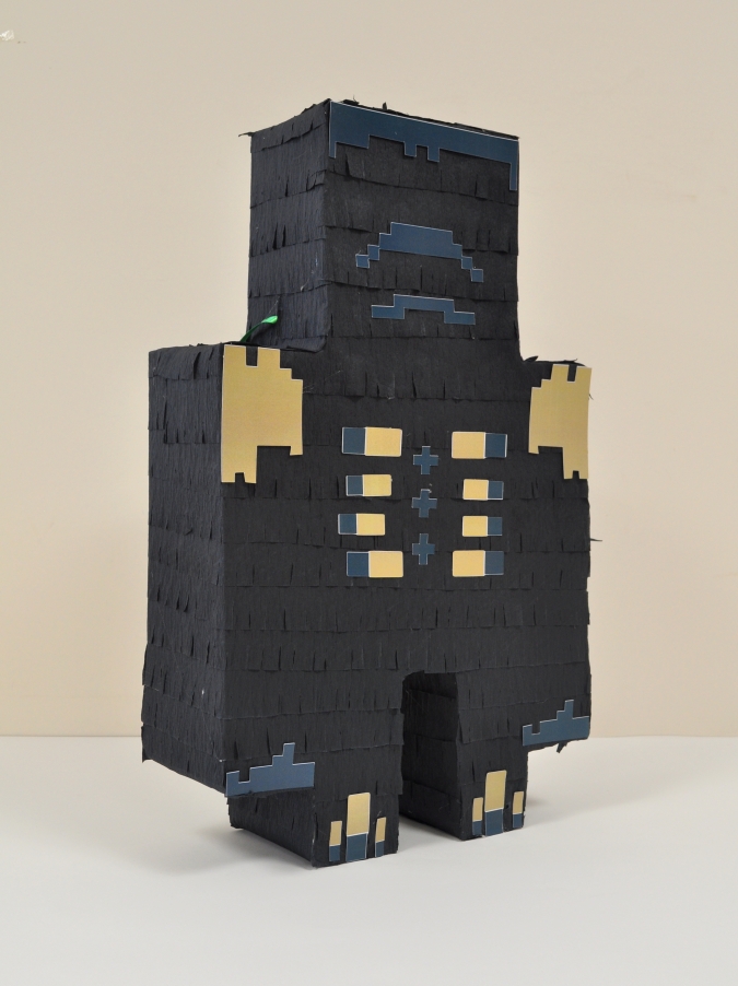 Пинята фигура Майнкрафт Уордън/Warden 50х32см