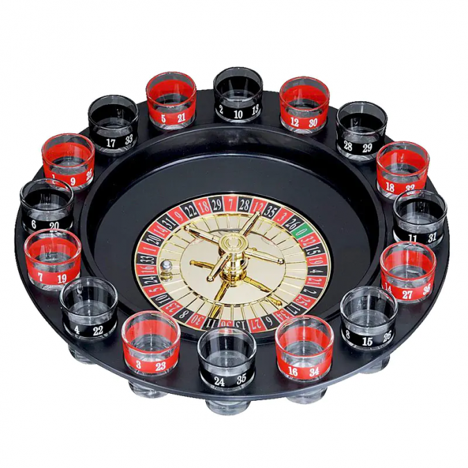 Парти игра рулетка с чашки /16 шота/ /Km/