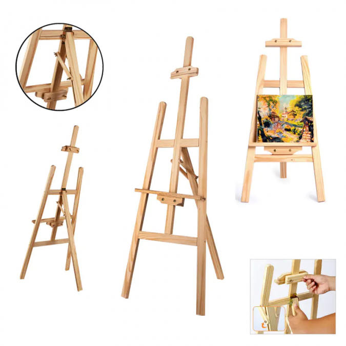 Професионален дървен статив 90 см /Sa/