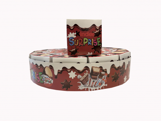 Комплект 13 парчета /заготовки за хартиена торта Киндер, с вкл. ринг за декорация /Mr/