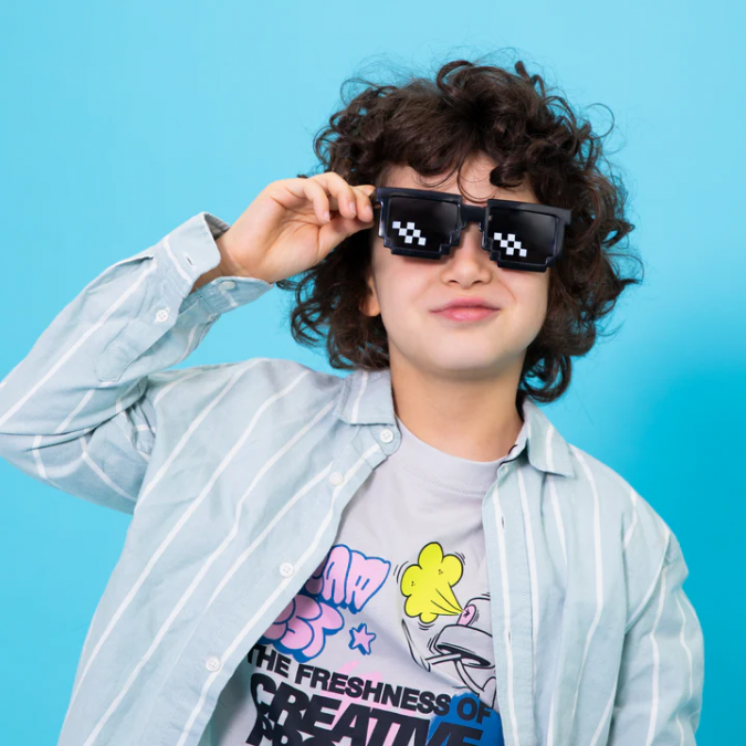 Парти очила Пиксел, Майнкрафт, Game on /Pp/