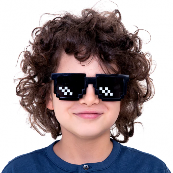 Парти очила Пиксел, Майнкрафт, Game on /Pp/