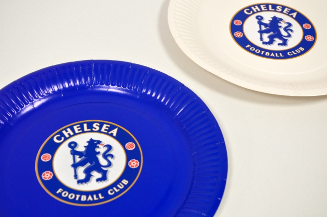 Хартиена парти чинийка Челси, 6бр. пакет